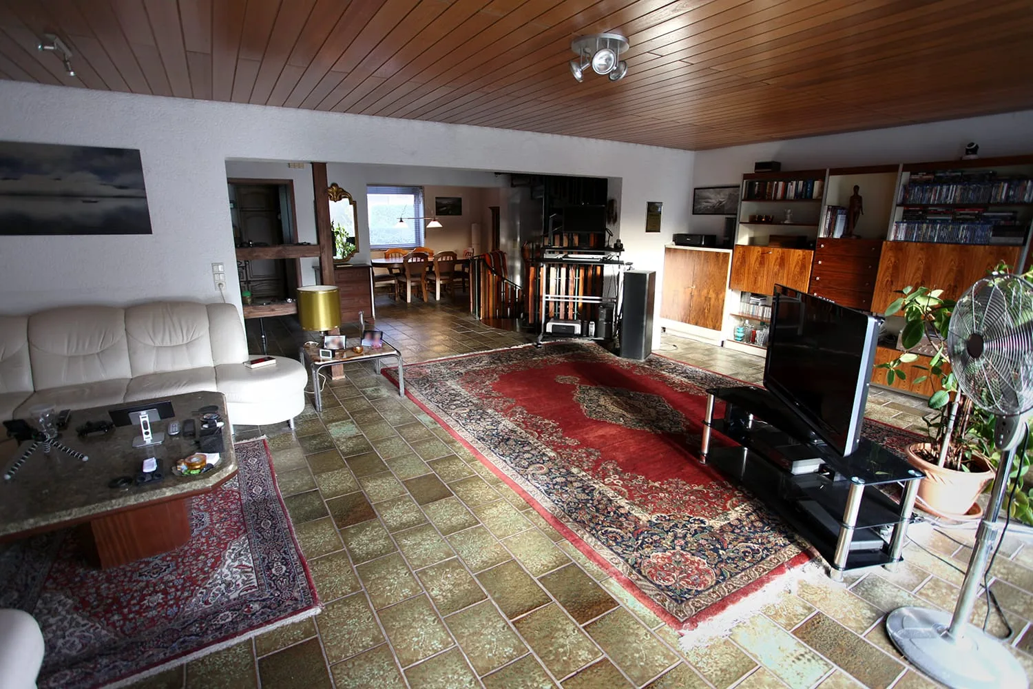 Wohnzimmer, Blick Richtung Esszimmer